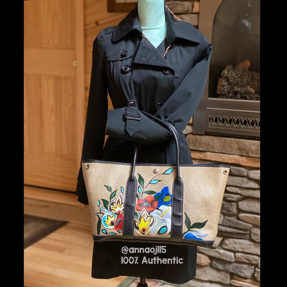 HERMÈS Garden Party Tote Bag 36 (Hand Painted)